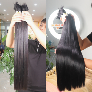 กลุ่มผมส่วนขยายสีธรรมชาติหนึ่งคนหัวติดทนนาน100% บริสุทธิ์ดิบยังไม่ได้เวอร์จินดิบมนุษย์ผมเวียดนาม - Product Image 6