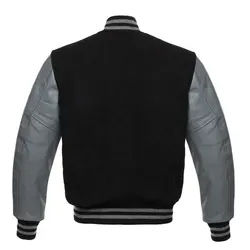 Veste bomber de baseball tendance 2026 avec motif de lettres, style populaire, vestes universitaires personnalisées pour hommes, vestes pour hommes OEM - Product Image 3