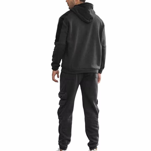 Conjunto Deportivo Personalizado OEM, Sudadera con Capucha Transpirable con Logotipo Personalizado, Conjunto Deportivo Informal para Hombre - Product Image 3