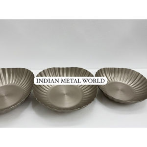 Tazón para Servir Chocolate de Acero Inoxidable de Calidad Deluxe, Elegante Tazón para Servir Dulces para Uso en Hoteles y Restaurantes - Product Image 4