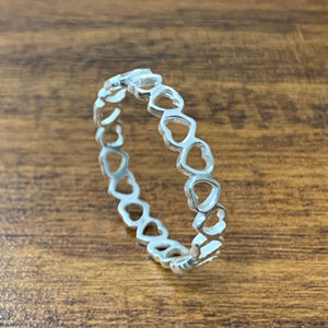 Fashionable 18K Gold Plated <b>Ring</b> Jewelry Trendy 2.0 Grams <b>Plain</b> <b>Silver</b> Band with Inlay 6mm Width Gift - Product Image 1