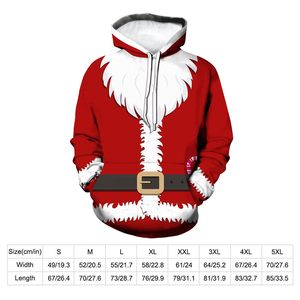 Navidad al por mayor sudaderas con capucha para hombre sublimación impresión pulóver OEM alta calidad Navidad personalizado sudaderas con capucha para hombre - Product Image 6