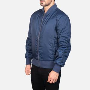 Premium Bomber Jacket Streetwear Classic Flight <b>Coat</b> with Embroidered Logo Custom Design OEM ODM Bulk Wholesale - Product Image 4