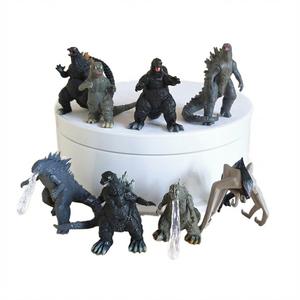 Set de 8 Figuras de Acción de <span class=keywords><strong>Godzilla</strong></span> de PVC a Escala 1/100, Temática de Películas <span class=keywords><strong>y</strong></span> TV, Modelo de Micropaisaje - Product Image 1