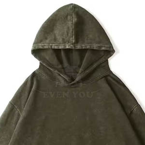 เสื้อฮู้ดดี้ผู้ชายแฟชั่นคุณภาพพรีเมียม ล้างสีแบบแอซิดวอช ไซส์พลัส เสื้อผ้าแฟชั่น เสื้อฮู้ดดี้ล้างสีแบบแอซิดวอช - Product Image 6