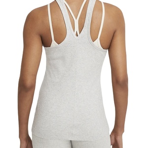 OEM <b>Cropped</b> Seamless Stretch Women Tank <b>Top</b> Wholesale Knit Sleeveless Casual Tank <b>Top</b> Women MADE BY HAIDIIII SPORTS 2026 - Product Image 2