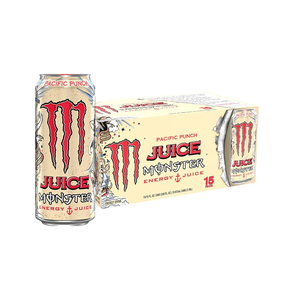 Monsterr Pacific Punch Energy Drink 500ml Per Serving 500ml 229 Calories 0g Fat For Quick Light Refreshment During Activities - Product Image 3