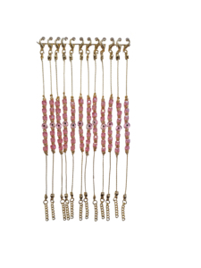 Bracelet en acier inoxydable plaqué zircon DAFNI BIG PAZAR - Cadeau tendance - Product Image 5