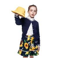 Cardigans scolaires pour enfants en gros – Fournisseur direct d'usine de tricots uniformes OEM – Chauds, en coton, pour l'hiver, garçons et filles, boutonnés sur le devant