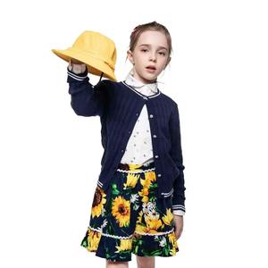 Cárdigans Escolares para Niños al por Mayor, Fabricante de Ropa de Punto OEM, Proveedor Directo, Cálido para Invierno, de Lana, para Niños y Niñas, con Botones y Mangas de Mariposa - Product Image 3