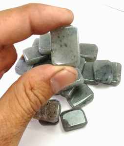 หินอาเกตสีเทาอมเทาหินธรรมชาติสำหรับการบำบัดด้วยคริสตัลหินอาเกตขนาดใหญ่หินอัญมณีแกะสลักฮวงจุ้ยจักระ - Product Image 3