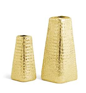 Florero de hierro y metal moderno personalizable, jarrón de latón de mesa para decoración del hogar, artículo industrial de tendencia, color de tamaño personalizado - Product Image 3