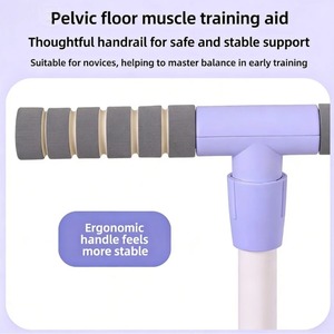 Macchina <span class=keywords><strong>per</strong></span> Esercizi Gambe Pieghevole con Maniglia <span class=keywords><strong>per</strong></span> Palestra Domestica, Allenamento Completo del Corpo e Recupero del Pavimento Pelvico - Product Image 4