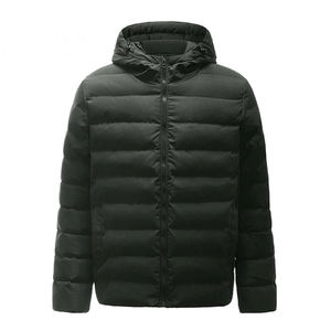 Veste d'hiver matelassée personnalisée de haute qualité, nouvelle tendance, imperméable, épaisse, chaude, respirante, à capuche, écologique, parka rapide - Product Image 2