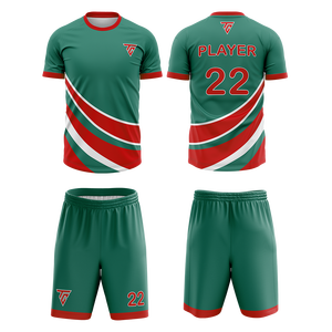 Sublimación Digital Personalizado Unisex Entrenamiento Equipo de Fútbol Uniforme Jersey Traje de Fútbol Equipo Uniforme SportWear Servicio OEM para Hombres - Product Image 6