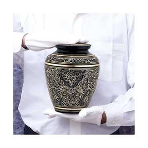 Venta caliente con precio razonable hecho en La India urna de aluminio cenizas humanas suministros funerarios exportador indio con alta calidad - Product Image 6