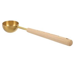 ช้อนตักกาแฟทำจากทองเหลืองมีด้ามจับสวยงามเหมาะสำหรับ2024เครื่องใช้บนโต๊ะอาหารในบ้านและคาเฟ่ - Product Image 5