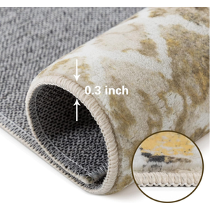 Tapis de mariage classique personnalisable en polyester, antidérapant et lavable, avec nom et date du couple, décoration personnalisée pour la maison des jeunes mariés - Product Image 6