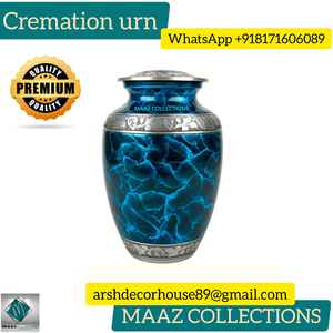 Wholesale Custom Pink Funeral <b>Urn</b> Liliane Memorials-Handcrafted Brass Cremation <b>Urn</b> Modern Design American Style 10-Inch <b>Large</b> - Product Image 6