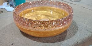 Cuencos de resina personalizados para restaurantes, cuencos de resina artísticos para servir para hogares, cuencos de ensalada de resina de moda y decoración del hogar - Product Image 3