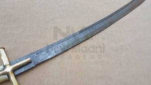 MANGO DE HUESO HECHO A MANO DE DAMASCO ESPADA TATARIA UCRANIA - Product Image 4