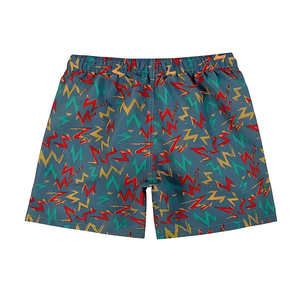 <b>Men's</b> High Waist Cotton <b>Shorts</b> Summer Beach Style Customizable Logo Anti-Wrinkle Mesh Print Solid Pattern Eco-Friendly OEM - Product Image 2