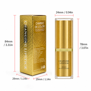 Rossetto con Foglia d'Oro che Cambia Colore, Migliora Labbra Opache e Secche, Illumina, Nutre e Idrata, Lunga Durata - Product Image 6