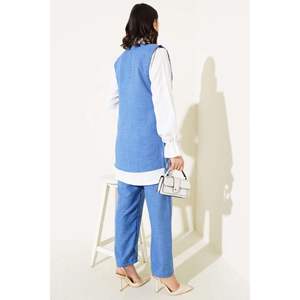 ชุดเน็กไท3ชิ้นประดับด้วยหินสีคราม - Product Image 4