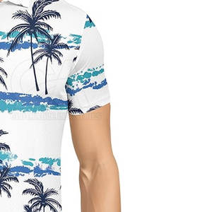 Camiseta Polo de sublimación Moq baja de secado rápido, camiseta Polo de sublimación para hombre de diseño personalizado de talla grande - Product Image 5