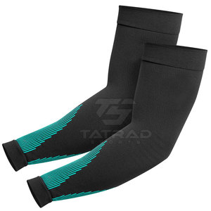 Mangas de compresión personalizadas transpirables de secado rápido de alta calidad para levantamiento de pesas para hombres - Product Image 1