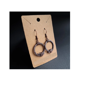 Howland Island 14 février boutique martelée or martelé boutique filles or noir 1920s femmes enfants bijoux fantaisie pour filles - Product Image 2