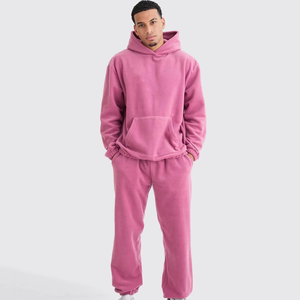 Men's Trending Solid Style Winter Pullover Tracksuit Customized Logo Printing Breathable <b>Sets</b> <b>on</b> Sale New Arrival Wholesale - Product Image 5