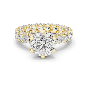 Bague en diamant de laboratoire 4,982 CT pour femmes, clarté VVS-VS EF, or 18 carats, 14 carats, 10 carats et argent 925, or rose, or jaune, or blanc - Product Image 1