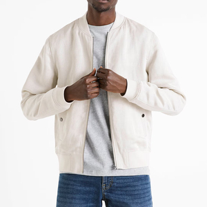 Nouvelle veste bomber sur mesure de style streetwear vintage avec broderie et strass pour hommes, service OEM personnalisé - Product Image 4