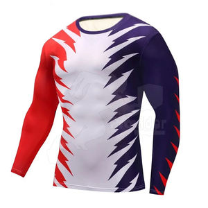 Nouvelle arrivée Rash Guard personnalisé marque privée Rash Guard dans le meilleur matériau Rash Guard à faible quantité minimale de commande - Product Image 2