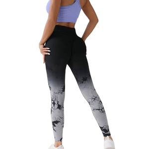 Leggings de Cintura Alta para Mujer, Tendencia, para Práctica de Yoga, Sin Costuras, Elásticos, Ajustados, Gruesos, que Absorben la Humedad, Leggings Deportivos - Product Image 5