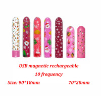 Vibrateur personnalisé en forme de balle, avec logo de marque, impression de motifs, jouets sexuels BlueRabbit, OEM, étiquette privée, vente en gros