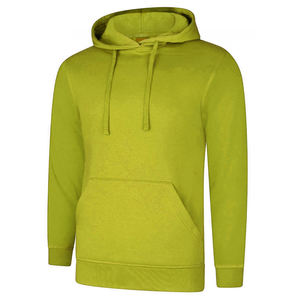 Sweats à capuche à manches longues pour hommes de qualité supérieure 100% coton, couleur unie, manches longues pour l'hiver avec logo personnalisé - Product Image 6