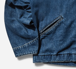 Veste en jean OEM de meilleure qualité pour hommes avec broderie de lettres Vêtements d'extérieur décontractés Fermeture à boutons en corne Hiver Automne 2025 - Product Image 3