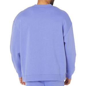 สเวตเชิ้ตออกกำลังกายผ้านุ่มสำหรับผู้ชายชุดกีฬาผ้าคอตตอนผสมระบายอากาศได้ดีน้ำหนักมากสำหรับผู้ชาย - Product Image 2