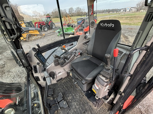 Excavadora Compacta Usada Kubota KX057-5 de 5 Toneladas, Mini Excavadora Hidráulica con Cucharón para Construcción Agrícola - Product Image 5