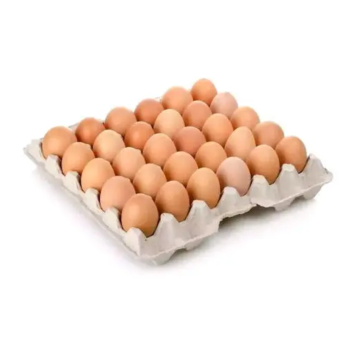 Ovos de galinha marrom à venda