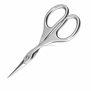 Tijeras de Uñas Profesionales de Alta Calidad Estilo Alemán, Herramienta de Belleza para Cortar Cutículas, Eliminador de Piel Muerta, Acero Inoxidable - Product Image 1