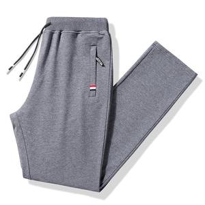 Fitness Wear Transpirable Alta calidad Hombres Peso ligero Cintura media OEM ODM Pantalones de chándal Tela polar Ropa regular Hombres Joggers - Product Image 3