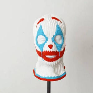 Nuevo Sombrero de Payaso Tejido para Halloween, Disfraz de Personaje para Adultos, Máscara Personalizada de Hip-Hop, Otoño Invierno - Product Image 4