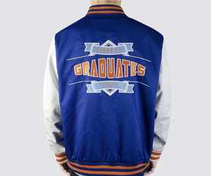 Chaquetas Varsity Reversibles para Hombre de Talla Grande, Chaquetas Letterman con Logotipo Personalizado al por Mayor, Frente en Blanco - Product Image 3