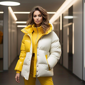 Chaqueta de abrigo largo para mujer, diseño de moda, chaqueta acolchada Súper Larga, abrigo de invierno holgado para mujer - Product Image 2