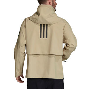 Chaqueta cortavientos de invierno con logotipo personalizado para hombre, chaqueta impermeable de talla grande con capucha, material ligero y transpirable, chaqueta recién llegada - Product Image 6