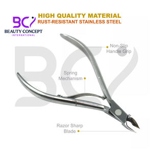 Coupe-ongles en acier inoxydable de qualité supérieure, à ouverture large et lame courbée, best-seller pour la pédicure - Product Image 2