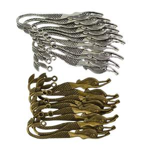 ที่คั่นหนังสือโลหะกิ๊บตะขอลายวินเทจคลิปหัตถกรรมเครื่องประดับทำเครื่องประดับ - Product Image 2